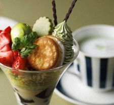 【東京ステーションホテル】抹茶を使用した｢パフェ&ラテ｣を発売♪