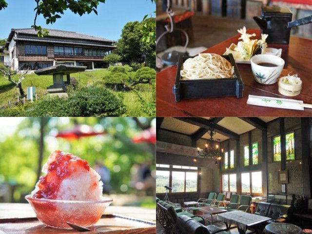 鎌倉山の自然もごちそうのエッセンス♪素敵な庭園のある老舗そば・会席料理「檑亭」