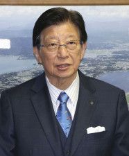 辞任会見を開いた川勝平太・静岡県知事。結局、辞めた理由はよくわからなかった