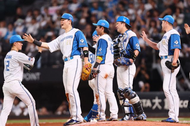 日本ハムが快勝で連敗３で止める　水谷が２発含む３安打３打点の大暴れ　伊藤は両リーグトップの９勝目