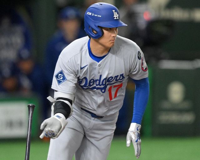 大谷翔平　第２打席で右前打　内角球にどん詰まりも一、二塁間を抜く　ＮＨＫ解説「普通の人なら抜けない」直後の走塁で珍しいシーンも