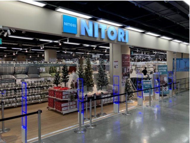 ニトリ　韓国に「NITORI emart Hawolgok店 」11月23日にオープン