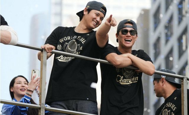 世界連覇のドジャースを強くする大谷の影響力 他球団のスター選手が「大谷翔平と一緒にプレーしたい」