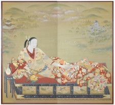 横尾芳月「茶々殿」1927年 福岡県立美術館蔵