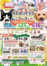 ねこフェス＋わんマルシェ　保護犬猫譲渡会（6月）
