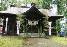 伊豆山神社里宮と茅の輪