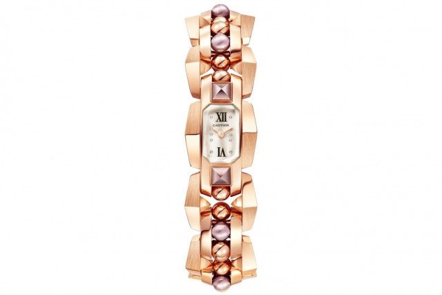 カルティエ23年新作腕時計「クラッシュ [アン] リミテッド ウォッチ」幾何学的なジュエリーウォッチ
