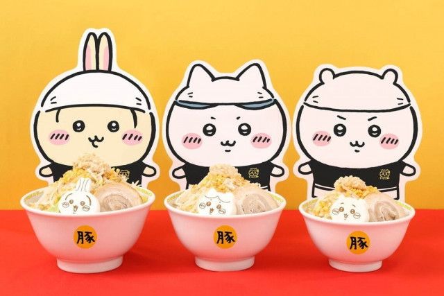 ちいかわラーメン 豚」名古屋パルコに限定オープン、ハチワレや