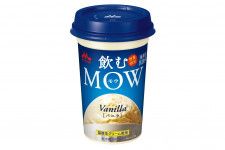 「飲むモウ(MOW) バニラ」森永乳業の人気アイスがドリンクに、ミルクのコク×バニラの香り