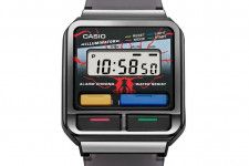 カシオ×ストレンジャー・シングスのコラボ腕時計、レトロな80年代風デジタルウォッチ