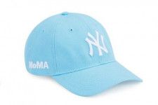 MoMAデザインストア×ニューエラのキャップに“パステルカラー”の新色、両ブランドロゴ入り