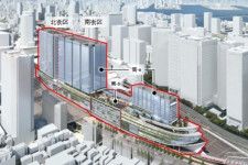 品川駅周辺“えきとまち”をつなぐ都市開発 - “駅直上”に宿泊や交流拠点の新施設、緑化計画も