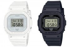 G-SHOCK、オールホワイト＆ブラックの新作「GMD-S5600BA」定番腕時計をワントーンで