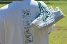 リーボック×ピーナッツ新作コレクション、“テニスを楽しむスヌーピー”を配したスニーカー＆Tシャツ
