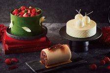 ザ・サウザンド京都23年クリスマスケーキ、あまおうたっぷりショートケーキや“純白”ムースケーキ