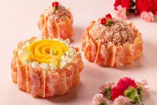 グランド ハイアット 東京の24年「母の日」限定ケーキ、“花咲く”ようなフレッシュマンゴー
