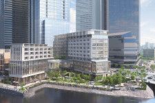 ホテル「コンラッド横浜」2027年開業予定、みなとみらいを望む北仲通北地区の新ビルに