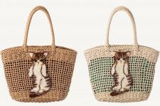 ミュベール“猫モチーフ”のかごバッグや刺繍カーディガン、“つぶらな瞳＆ふわふわ毛並み”を再現