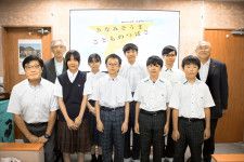 韓国や輪島訪問、視野広がった　「ピースボート」参加の福島県南相馬市中学生　市長に成果を報告