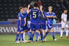 先制点を挙げた木村誠二「直せる点はたくさんある」。U-23日本代表快勝も、DF陣は課題を指摘【U-23アジアカップ】