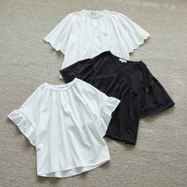 「Tシャツ似合わない」諦めないで！【しまむら】40・50代に似合う♡「上品Tシャツ」