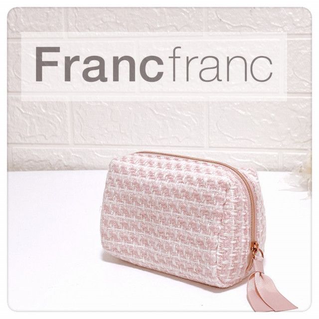 ピンク好きはスルーできない、、！【Francfranc】大人カワイイの頂点！「ファッション小物」
