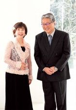 女優の大場久美子さん（左）と、リハビリテーション医療の第一人者である安保雅博先生（右）（撮影：玉置順子（t.cube））