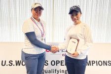 8ホールに及ぶプレーオフの末、木村彩子が全米女子オープン出場権を得た（提供：JGA）