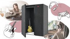 組み立て簡単！ 楽器の練習や動画配信にピッタリな0.8畳サイズの防音ブース