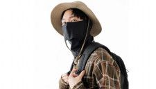 夏のフェスやアウトドアの日焼け対策に！ 着けたまま水が飲める「ヤケーヌネックゲイター」