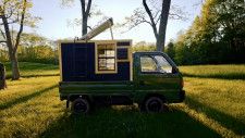 ついに軽トラが家になりました。驚きのタイニーハウスが完成