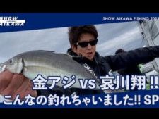 哀川翔さんが悪天候の中で釣り勝負！ 希少な「黄金アジ」やコチザメも釣れる驚きの展開で勝負の行方は？