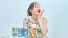 高田秋が家飲みを満喫！ 夏季限定で新発売したビール3種のお味は？