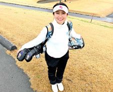 人気の河川敷コースでクラチャンに輝いた田中のどかさん! 憧れの女性ゴルファーは女子プロではなくて……