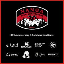 【NANGA（ナンガ）】30th Anniversary&Collaborationアイテムの第一弾が2024年5月17日（金）より発売中！