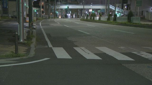 オートバイの男性が交差点で倒れ死亡　近くのガードパイプに衝突か　名古屋・南区