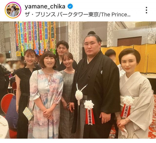 １か月で８・５キロのダイエット成功！川村エミコの最新姿…「チームホリプロ３人で」豊昇龍パーティーへ