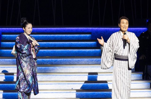五木ひろし、緊急入院から２週間ぶりのステージ復帰に感無量「舞台人は板の上に立ててこそ」坂本冬美、太川陽介は涙