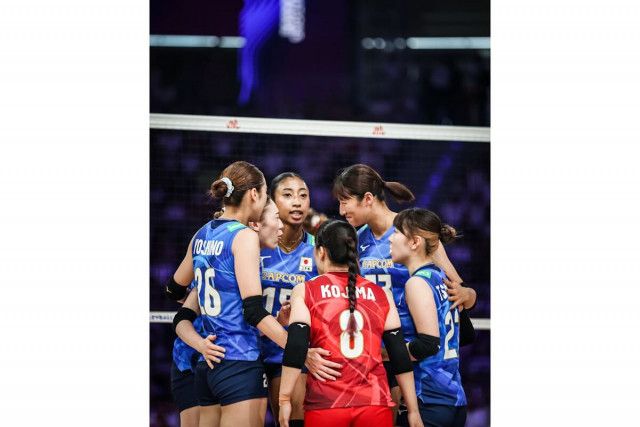 【バレー】日本女子はメダルに届かず　ポーランドの高い壁に阻まれ１―３…ＶＮＬ３位決定戦