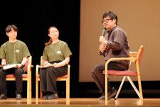 「北海道でまた撮りたい」　映画「658㎞、陽子の旅」の熊切監督　新得でトーク