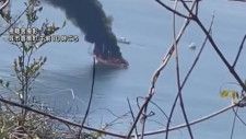 【速報】呉市で船炎上「釣り目的で来ていた」５人救助　広島