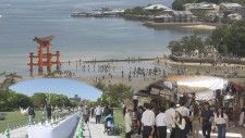 ３日からは「フラワーフェスティバル」ＧＷ中日も観光地にぎわう　広島　
