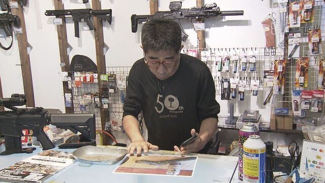 【独自】“拳銃のようなもの”は「エアガン」か…専門店の店長が指摘　警察は銃刀法違反の可能性も視野に
