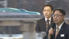 北海道新幹線の函館駅乗り入れについてJR北の綿貫社長が「現時点では乗り入れできないと思う」と難色示す