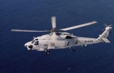 海上自衛隊ヘリ2機墜落 鳥島沖で訓練中 　8人搭乗し1人死亡、7人不明