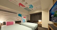 壁に定規、ベッドはノート仕様…コクヨ文具の世界を味わえるホテルが爆誕「想像以上に文具に囲まれてる」
