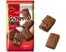 【ブルボン新商品】食感が楽しい！チョコづくしのサンドクッキー 「ショコロワール」が登場するよ〜！のアイキャッチ