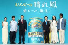 【４/2新発売】キリンビールが新ブランド発表会を開催。「キリンビール 晴れ⾵」がついにお披露目。豪華ゲストが登壇！