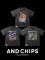 古着感がおしゃれ…！カプコンの新アパレルブランド「＆CHIPS」が発表ー第1弾は『ストリートファイター』『ロックマン』シリーズのヴィンテージ風Tシャツ