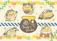 人気キャラクター『遊ハち』とスイーツパラダイスのコラボが上野と大阪の2店舗で開催！描き下ろしイラストグッズやコラボメニューなどを紹介